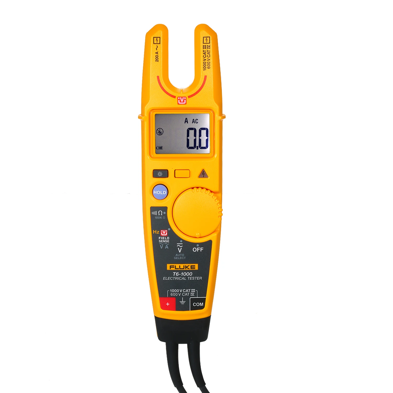 FLUKE T6-600 клещи Электрический тестер Цифровой мультиметр зажим Амперметр 2000Ω тестер сопротивления клещи