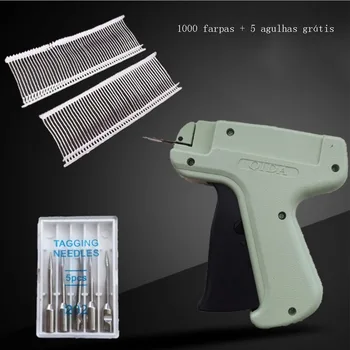 

1000 Barbs + 5 Needles Clothes Garment Price Label Tags Gun Marking DIY Apparel Tagging Guns Sewing Craft Tools