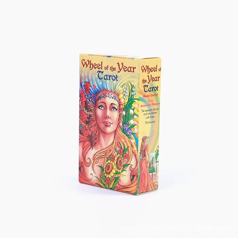 Hot Wheel Of The Year Tarot Read Fate Tarot карточная игра для личного использования настольная игра 78 карт колода