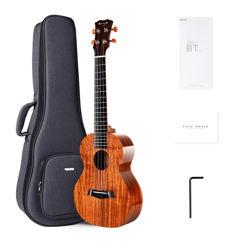 Enya Ukulele Concert Tenor K1 Solid KOA Ukelele Acoustic String