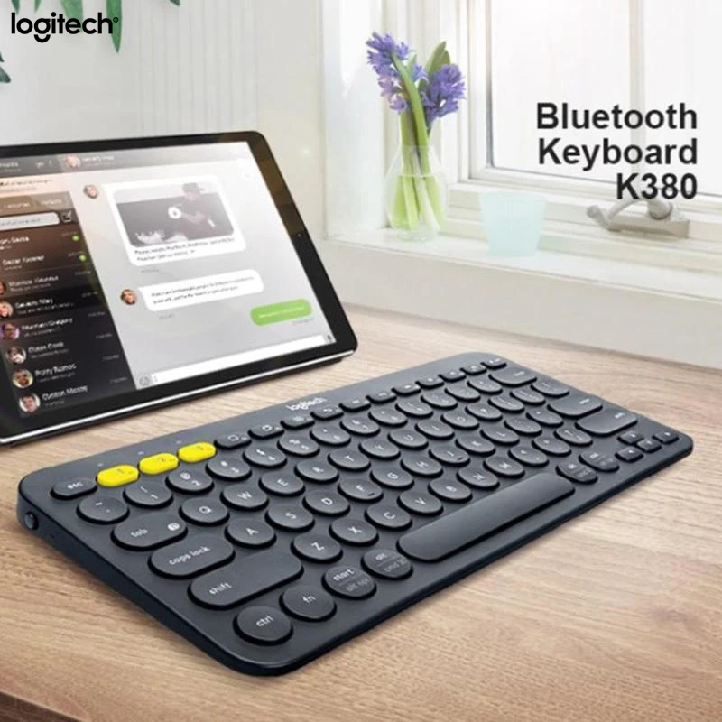 Беспроводная bluetooth-клавиатура lotech K380 оригинальная многофункциональная легкая ультра мини-клавиатура для iPhone iPad Android компьютер Mac OS