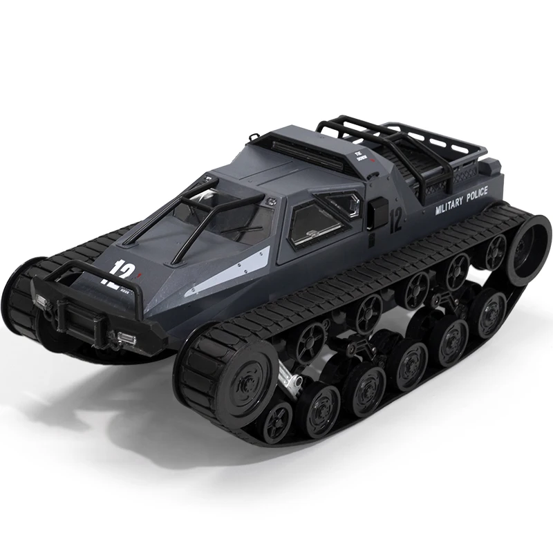 1/12 RC 4WD Дрифтерный Танк 2,4G высокоскоростной EV2 Танк RTR с дистанционным управлением бронированный автомобиль 380 мотор подарок для взрослых детей - Цвет: Черный