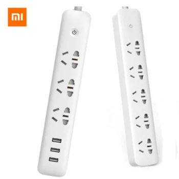 

Original Xiaomi Qingmi Mi Smart Home Power Strip Electrical Socket Wireless Remote Control 3/5 Ports 3 USB Outlet Plug