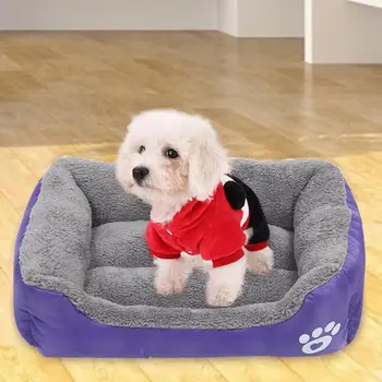 

Warm Dog Bed Soft Plush Nest Kennel for Dog Puppy Cat Bed Sofa House Pet Sleeping Mat