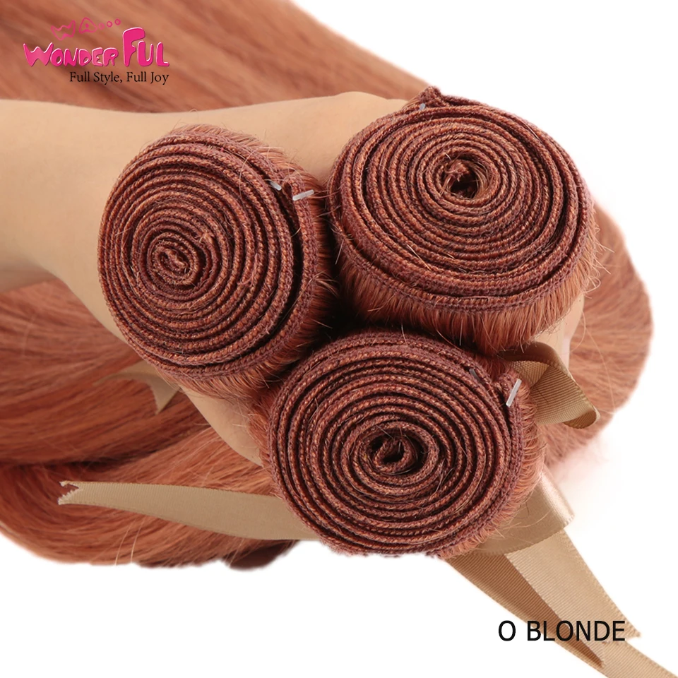 Чудесные золотые светлые волосы для наращивания 30 # синие оранжевые розовые 8