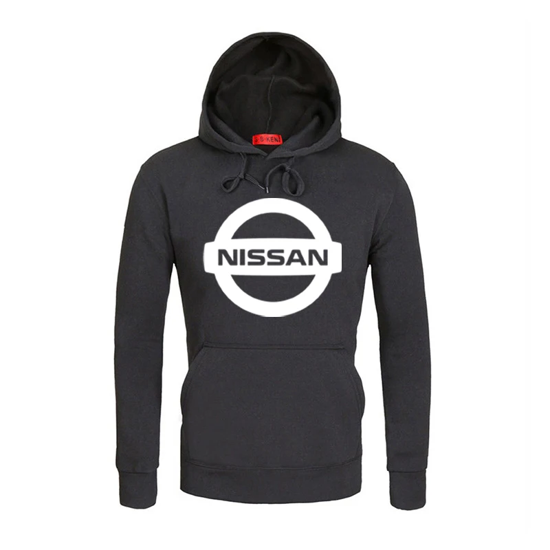 Мужские толстовки с капюшоном с логотипом Nissan, весенне-осенняя мужская толстовка с капюшоном в стиле хип-хоп, Harajuku, модная повседневная флисовая толстовка с капюшоном, спортивный костюм