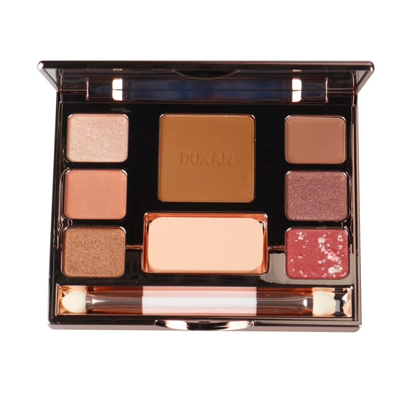 

Beauty Glazed 6 Glitter Matte Eyeshadow 1 Pressed Powder Palette Kit Highlight Eyeshadow Palette maquillage