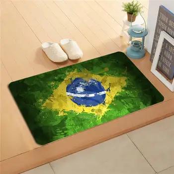 

U&!57 Custom National flag #w Doormat Home Decor Door mat Floor Mat Bath Mats foot pad T-725At57