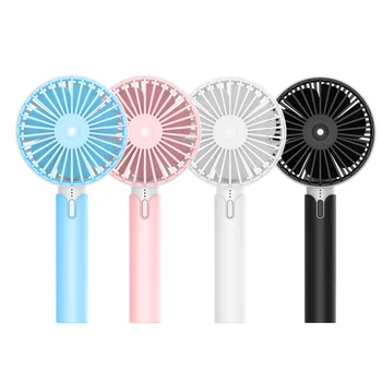

Protable Mini Fan Handheld 3 Modes Mute USB Rechargeable 1500mA Battery Air Cooler Travel Tent Car Home Desktop Outdoor Air Fan