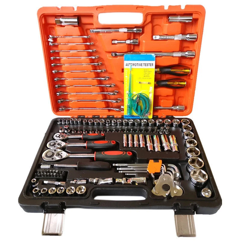 

Auto Repair Tool Sleeve Set Car Tool Ratchet Wrench Bit Screwdriver Set
