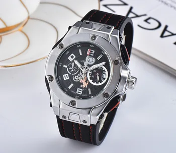 

NEW HUBLOT Luxury Brand quartz Mens Watches Quartz Watch Stainless Steel Strap men's wristwatch classic business dress watch