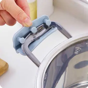 

Silicone Pot Earmuffs Heat Resistant Insulated Cast Iron Pot Ear Pot Cover to Handle Sleeve Hand Pads Hand Heat-resistant Gloves