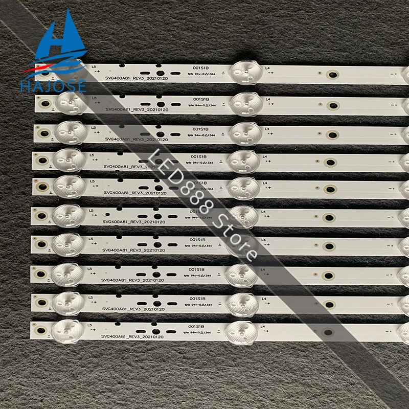 Светодиодный Подсветка ленты 5 лампы для Sony 40 &quotТВ KLV-40R470A KDL-40R473A SVG400A81 REV3 121114