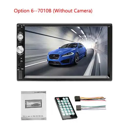 Radio Only3 Автомобильный семейный автомобильный радиоприемник 2 Din " Bluetooth TF USB автомобильный мультимедийный MP5 плеер авторадио автомобильное радио Резервное копирование для универсального автомобиля стерео - Цвет: Radio Only3