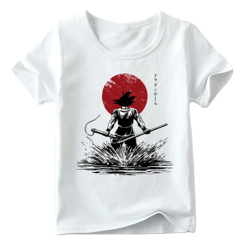 2019 футболка для мальчиков и девочек с принтом Аниме Драконий жемчуг чистого