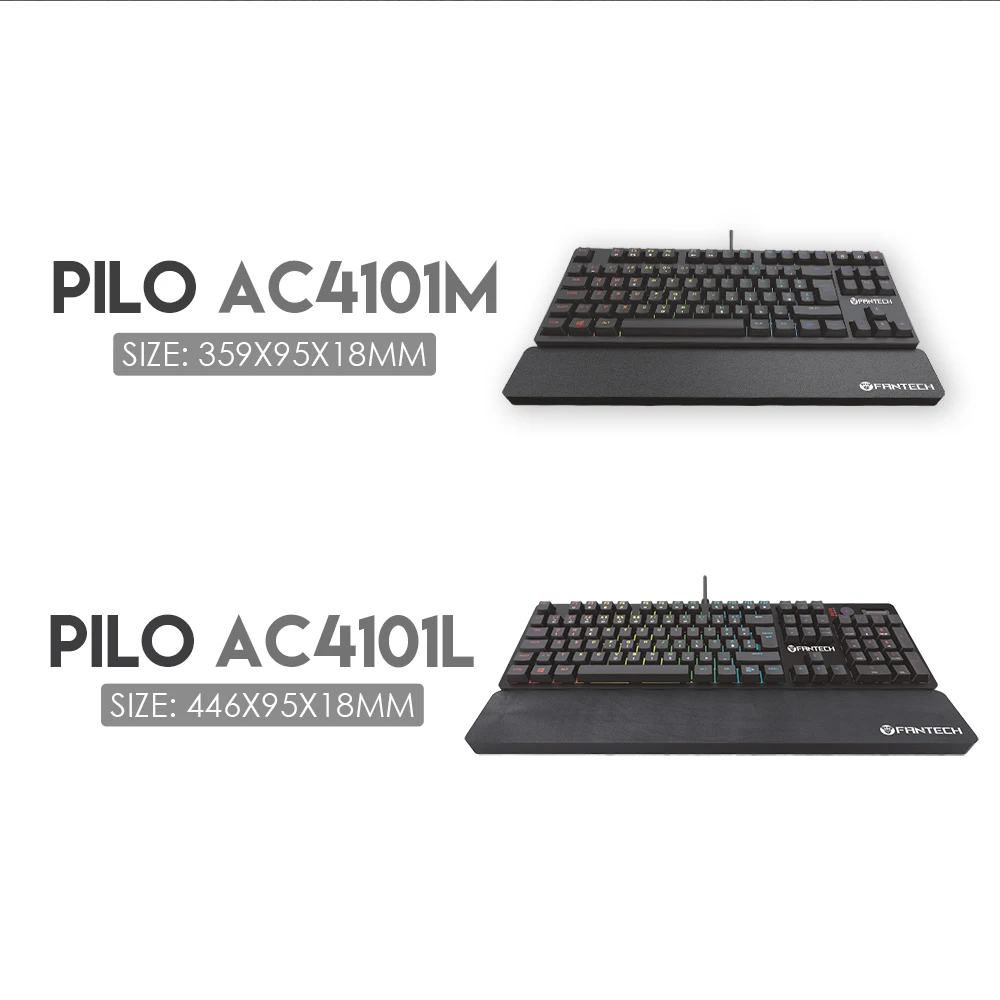 FANTECH AC4101 Клавиатура эргономичный браслет 35,9X9,5X18 см Нескользящая и изготовлена из натурального каучука для запястья клавиатура для ПК-1