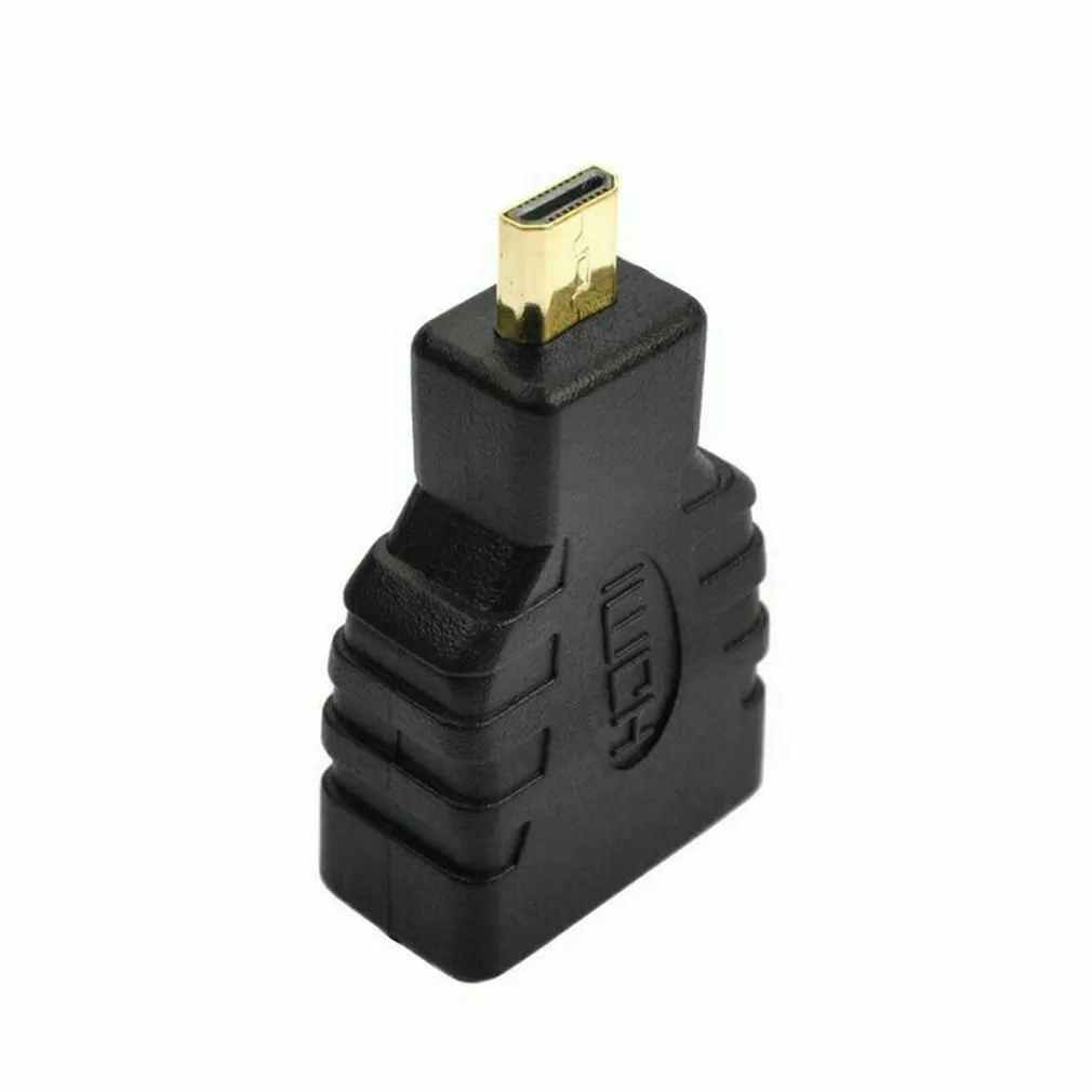 Микро-HDMI к HDMI адаптер позолоченный 1080P микро HDMI штекер к стандартному HDMI для Raspberry Pi 4 Модель B модель