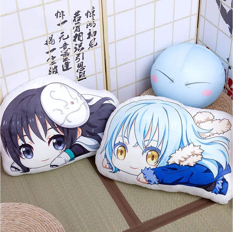 Японское аниме Tensei shitara Slime Datta Ken rimura Tempest Косплей Кукла Мягкая Плюшевая набивная подушка для игрушек Рождественская Подушка подарок Горячая