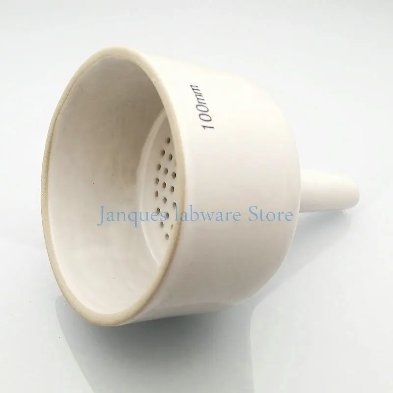 Buchner-실험실 100mm 필터 병 매칭 깔때기 세라믹 필터, 깔때기 펌핑 화학 실험 도구, 1 개