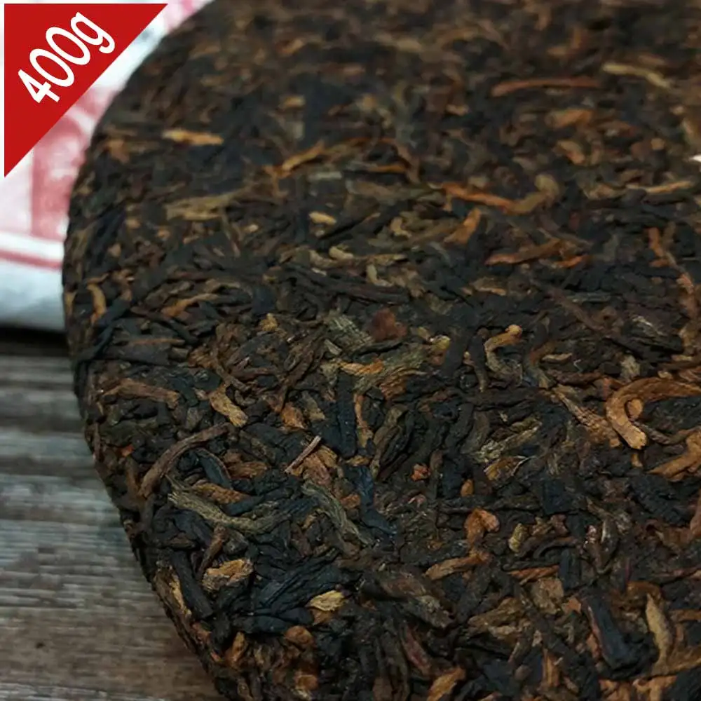 [Shuang Tian Hao] Yr Shu Pu'er 400 г, чай Mengku Pu'er послевкусие сладкий золотой бутон Pu'er