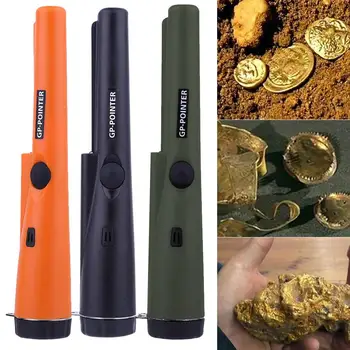 

Portable Outdoor Underground Pinpointing Seeker Tracker Metal Detector Treasure Hunter Gold Coin Finder Machine Mining Detecting