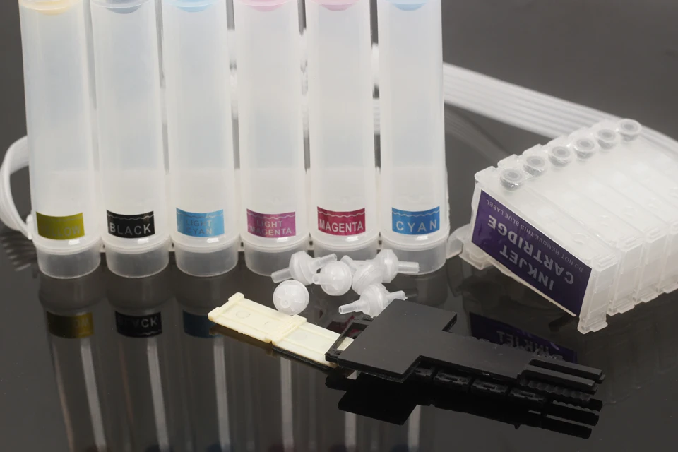 Impressora Epson R1390 DTF, Cartucho de tinta