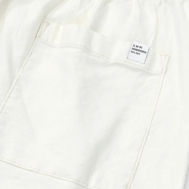 Linen blend shorts for summer