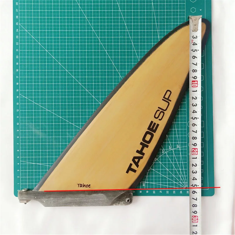 SUP Longboard Fin-10'' surf Fins- bamboo-paddle board wakeboard Kiteboards-10 inch inflatable board fin Clearance- sales