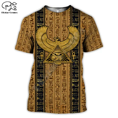 gold-egyptian-eye-of-horus-3d-all-over-printed-clothes-lh0687-t-shirt