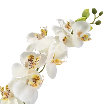 

New 2 Branches Butterfly Orchide Artificial Flower For Home Decoration Wedding - 2 Colors