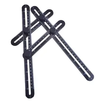 

Multi-function Measurement ABS Plastic Activity Four-fold Ruler Activity Ruler Irregular Activity Square Folding Ruler