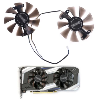 

2pcs 87mm GA91S2U GPU VGA Card Cooler Fan for Palit GeForce GTX 1080 1070Ti 1070 1060 960 950 Dual Video Card Replacement