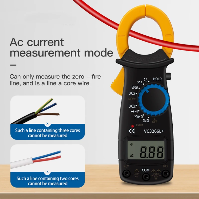 Other DIY & Tools Digital Clamp Multimeter Capacitor Tester True