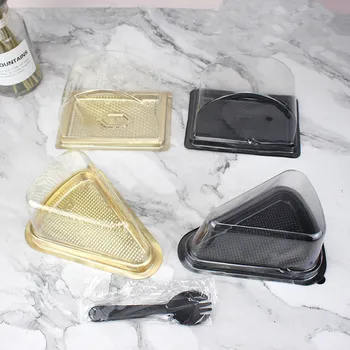 

100pcs Blister cake mousse box, pastry box, banji cheese blister box Transparent Cake Container free shipping