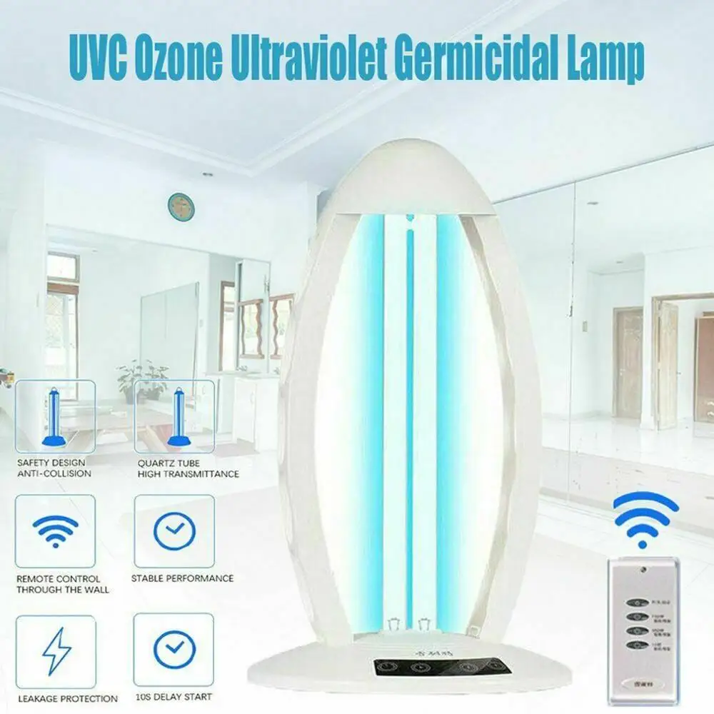 UVC Germicidal light Tube UV Ozone Ultraviolet Sterilizer Lamp Bulb 110//220V