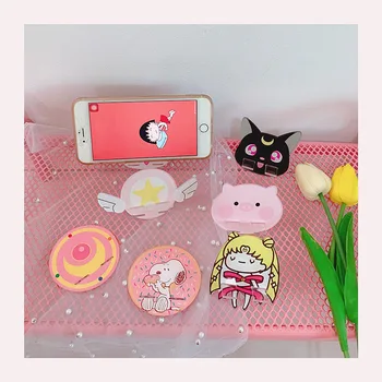 

Cell Phone Stand Cute Cartoon Support Mobile Phone Tablets Desktop Design Smartphone Holder
