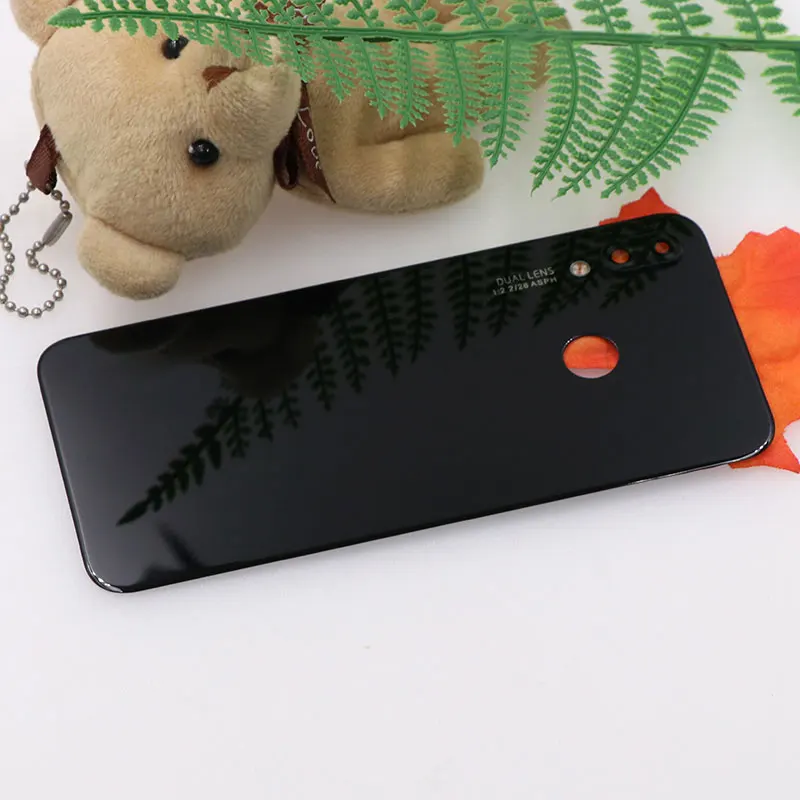 Для huawei P20 Lite, стеклянная крышка для батареи с пленкой для объектива камеры, сменная Тонкая Защитная крышка для батареи для huawei Nova 3E