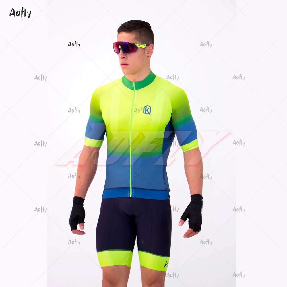 

Kafitt 5 Colors Cycling Jersey Short Sleeve Men Summer Mountain Bike Clothing Racing MTB Bicycle Clothes Shirt Cycling Clothing