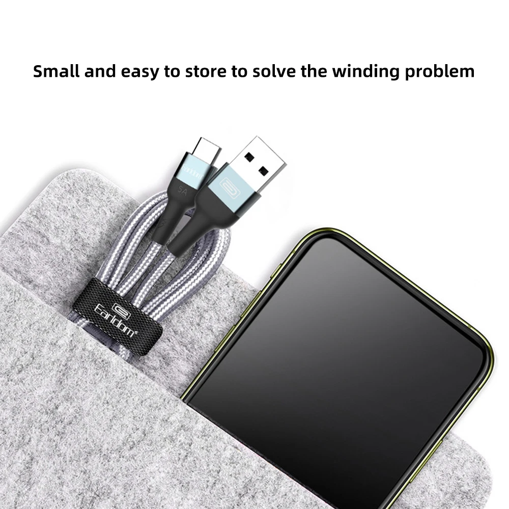 Супер быстрый кабель для зарядки Xiaomi Mi 9 для samsung S10 S9 5A usb type C Быстрая зарядка USB C кабель для huawei P30 P20 Lite