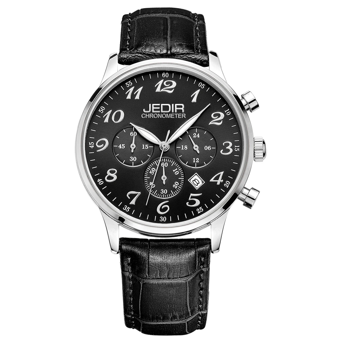 

2020 New Fashion Luxury Men's Watch Leather Strap Waterproof Multifunctional Business Men's Quartz Watch Relogio Masculino