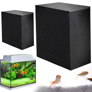 

New Eco-Aquarium Fish Tank Activated Carbon Charcoal Purify Water Cube Air purification multifunctional Aquarium Filter Dropship