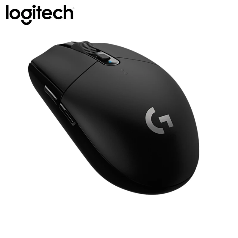 Black Игровая беспроводная мышь logitech G304 с датчиком LIGHTSPEED HERO, 12000 точек/дюйм, геймерская мышь для Windows Mac, игровая мышь - Цвет: Black