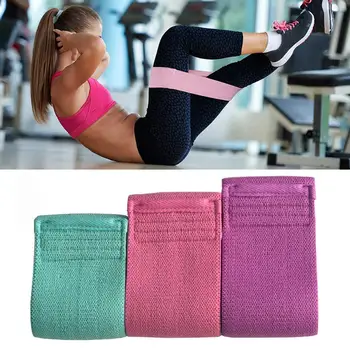 

Fitness Booty Bands Set Resistance YOGA 3PCS Resistance Bands Set Simple Portable Workout Exercise Yoga Bands With Storage Bag