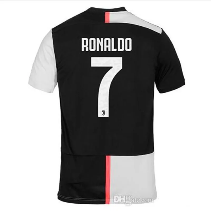juve Футбольная Футболка BUFFON Dybala DE LIGT Ramsey Emre Can Ronaldo Mandzukic Kean Футбольная Футболка для взрослых 19/20 juve - Цвет: shirt