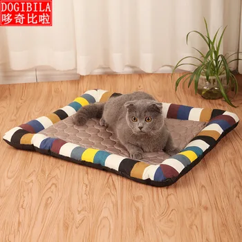 

Summer pet pad car pad cool feeling dog kennel dog cage car small dogs dog blanket puppy bed dog beds for large dogs