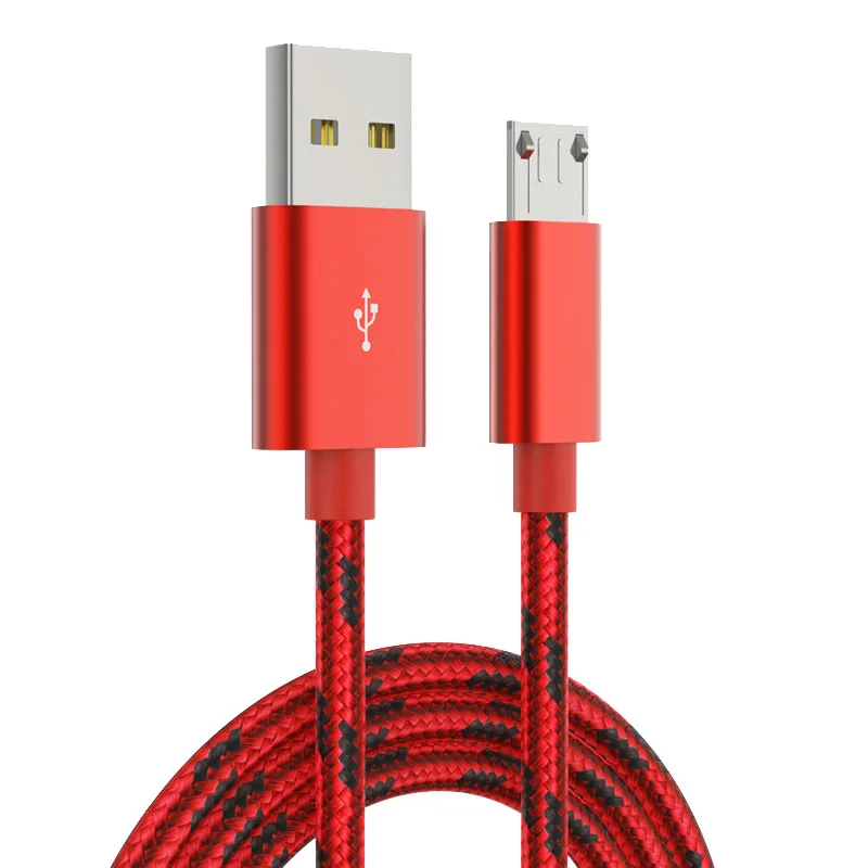 3A Fast Charging Micro USB Cable for Samsung Huawei Xiaomi HTC Mobile Phone Accessories USB Charger Cord