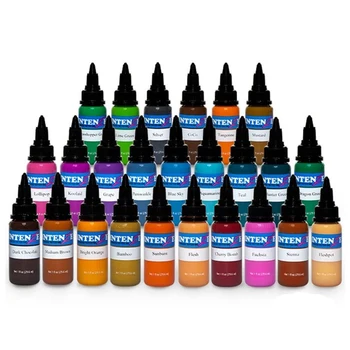 

14 Color Tattoo Ink Set Professinal Tattoo Pigment Microblading Permanent Makeup Tattoo Paint Kit Body Tattoo Art Dropshipping