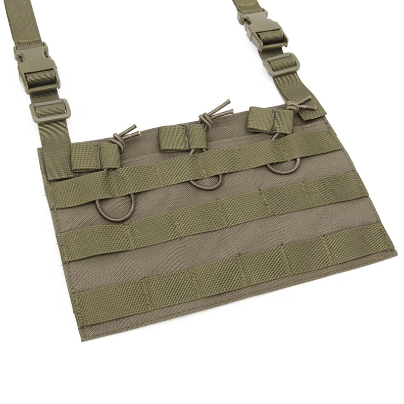 Adjustable Buckled Outdoor Accessory Bag Attachment Pouch Organizer For Vest