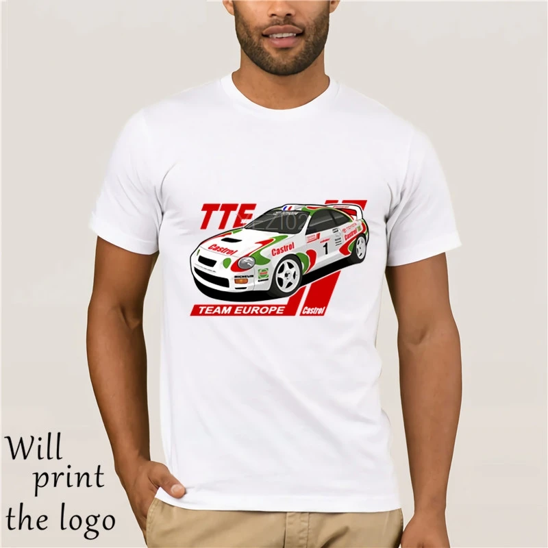 Classic Celica Toyota Team Europe Rally T Shirt White Or Gray Gt Four St5 Wrc T Shirts Aliexpress