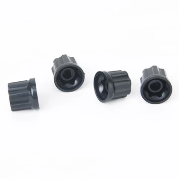 

Pack of 4 Pcs Volume Tone Control Rotary Knobs for Guitar Black